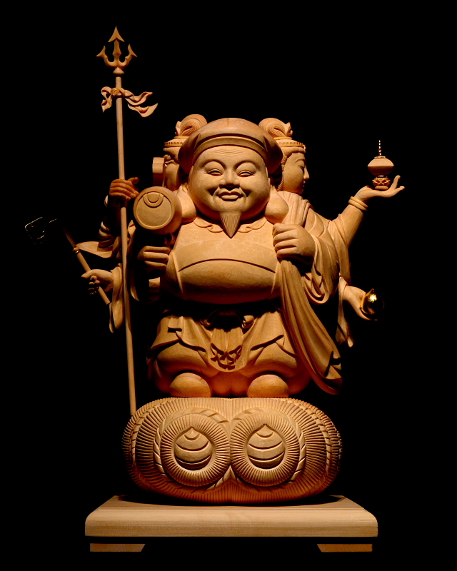 特注の仏像販売・仏像彫刻の専門店の仏像彫刻原田 » 大黒天像