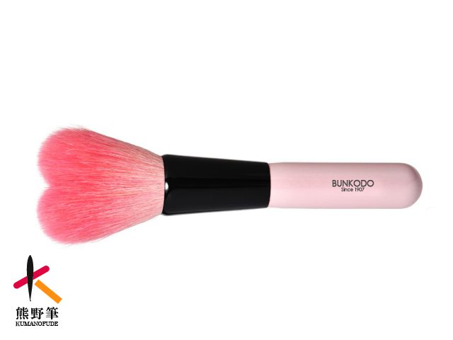 熊野筆 化粧筆 HB(ハート型)シリーズチークブラシ【HB015】 | 熊野筆
