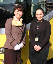 バスガイドさんインタビュー｜バスのお仕事