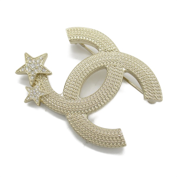 シャネル(CHANEL)シャネル ブローチ スターモチーフ ブローチ