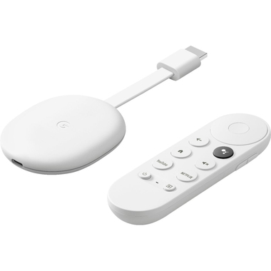Google CHROMEC4KGTVW Chromecast with Google TV - Snow | BrandsMart USA