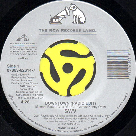 SWV / RIGHT HERE - HUMAN NATURE (45's) - Breakwell Records