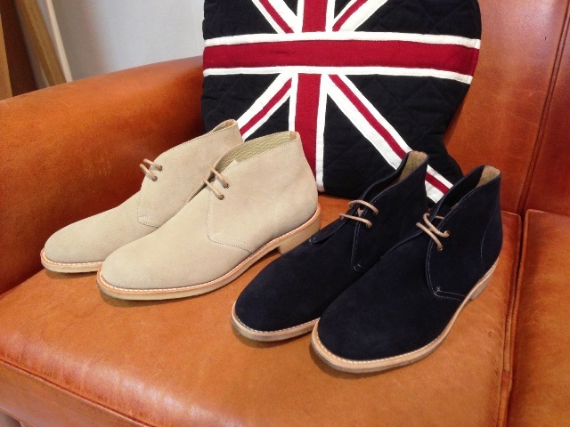 春夏にお召しいただけるチャッカブーツはいかがでしょう！ | BRITISH