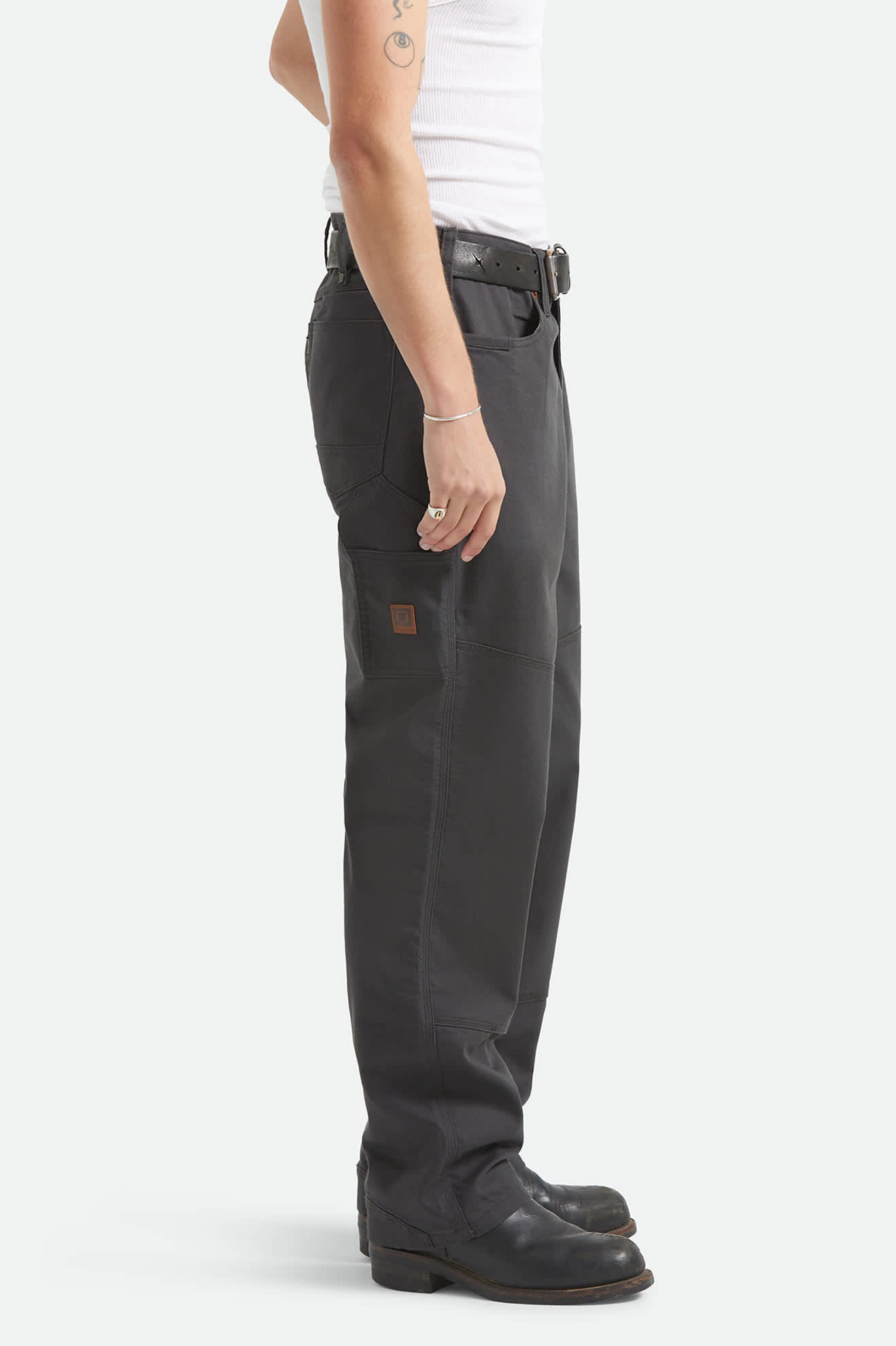 Men's Builders Carpenter Stretch Pant in Washed Black – Brixton