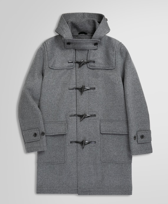 ブルックス・ブラザーズのダブルフェイスウールとヘリンボーン織りの