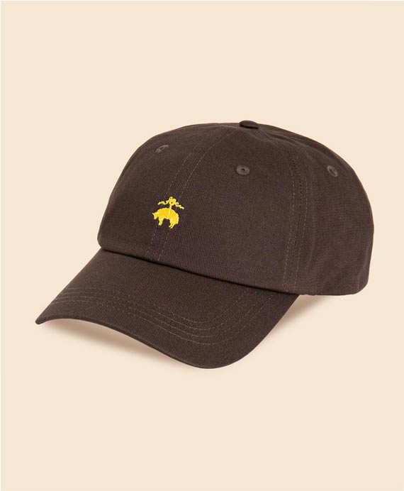 Brooks Brothers×NEAT コットン ヘリンボーンデニム GFロゴ ベース