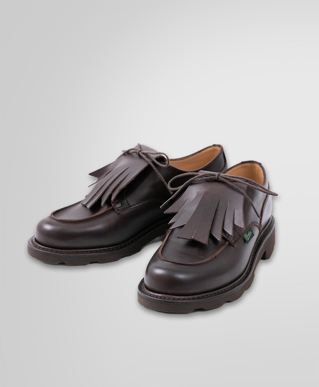 Brooks Brothers × Paraboot カーフレザー シャンボード Uチップ