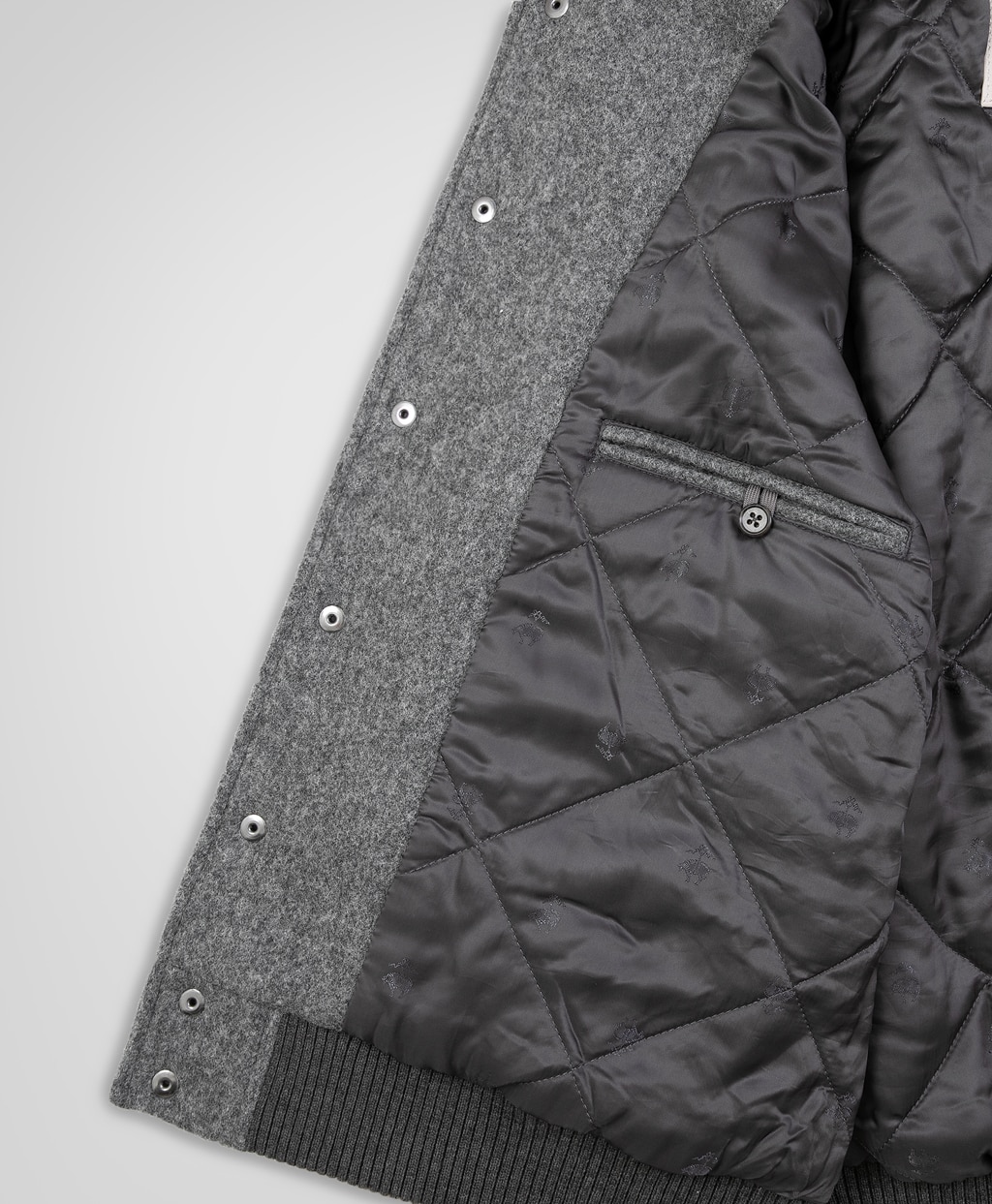 ウール/カウレザー バーシティジャケット | Brooks Brothers Japan