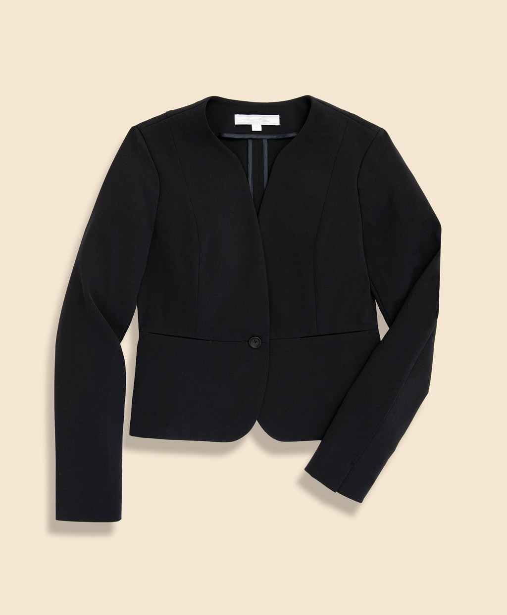 ダブルクロス ストレッチ ノーカラージャケット | Brooks Brothers