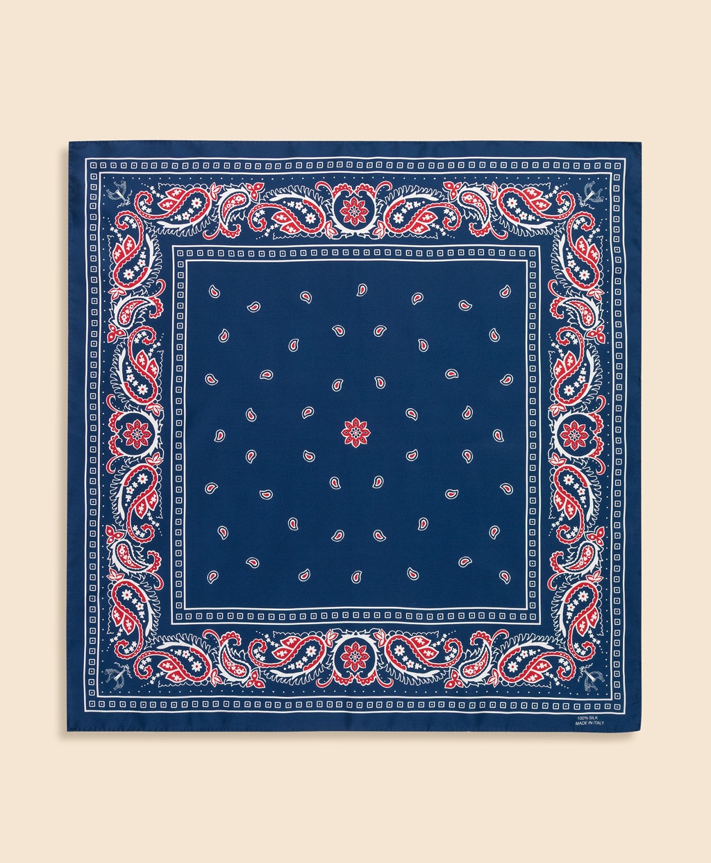 シルク バンダナプリント スカーフ | Brooks Brothers Japan