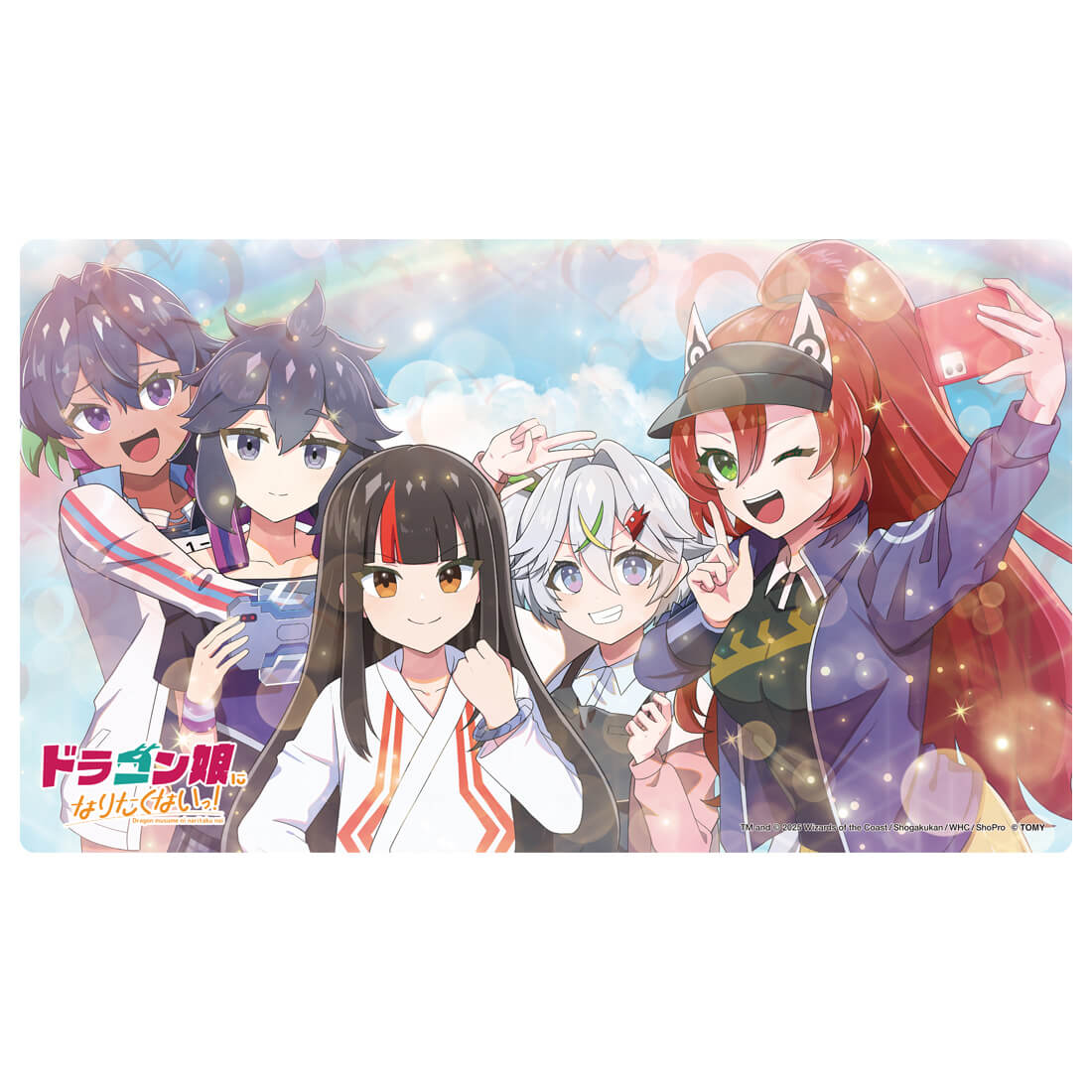 プレイマット】デュエル・マスターズ ラバーマット ドラゴン娘になり