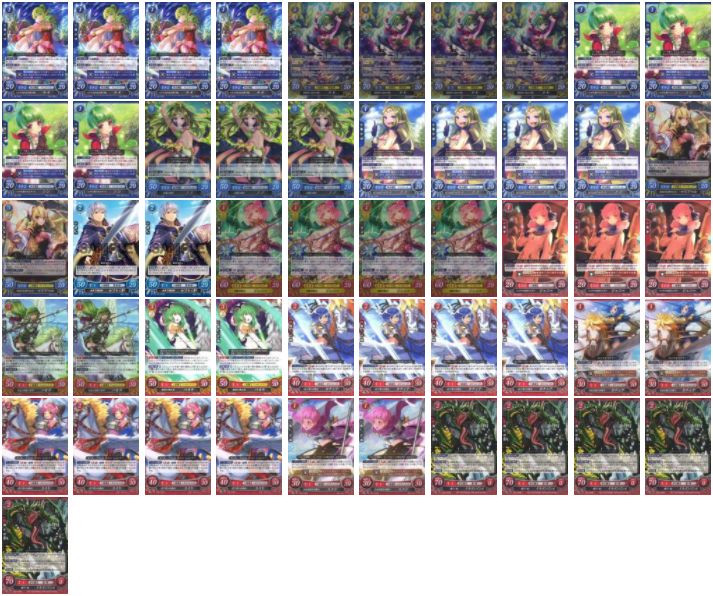 ファイアーエムブレムサイファ 白黒デッキ デッキケース付き デッキ②