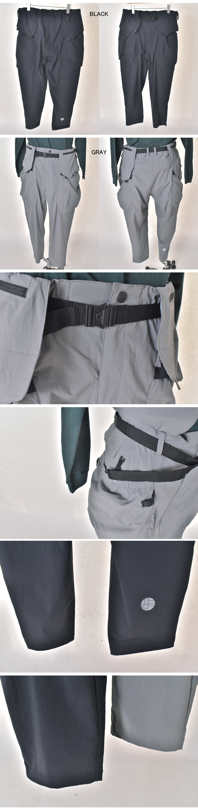 Zak pants II / Karu-Stretch Taffeta II / 2 color | alk phenix