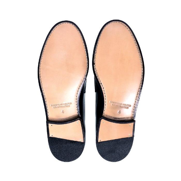 ローファー | 99036 / BLACK CALF (LEATHER SOLE) - Jalan Sriwijaya