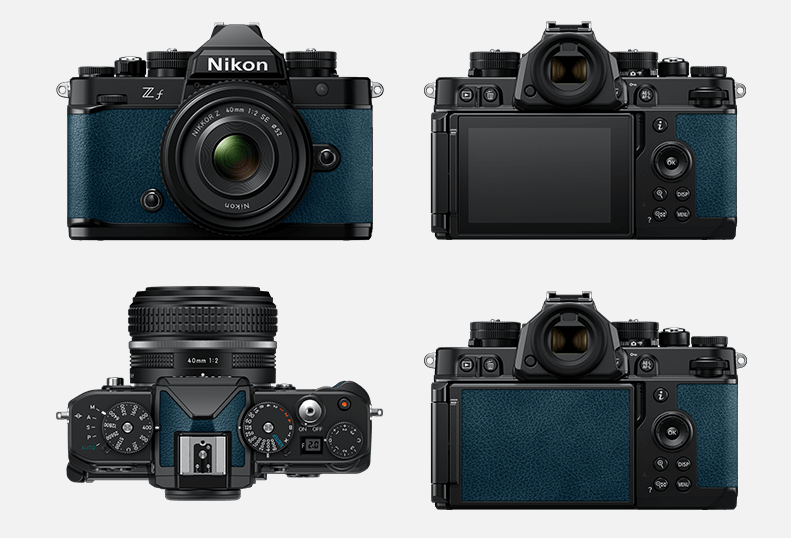 Nikon Zf FX-format Mirrorless Camera Body (Indigo Blue) - Green