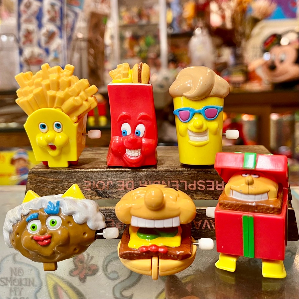 1991年製 Wendy's Meal Toys Wacky Wind-Ups ウェンディーズ