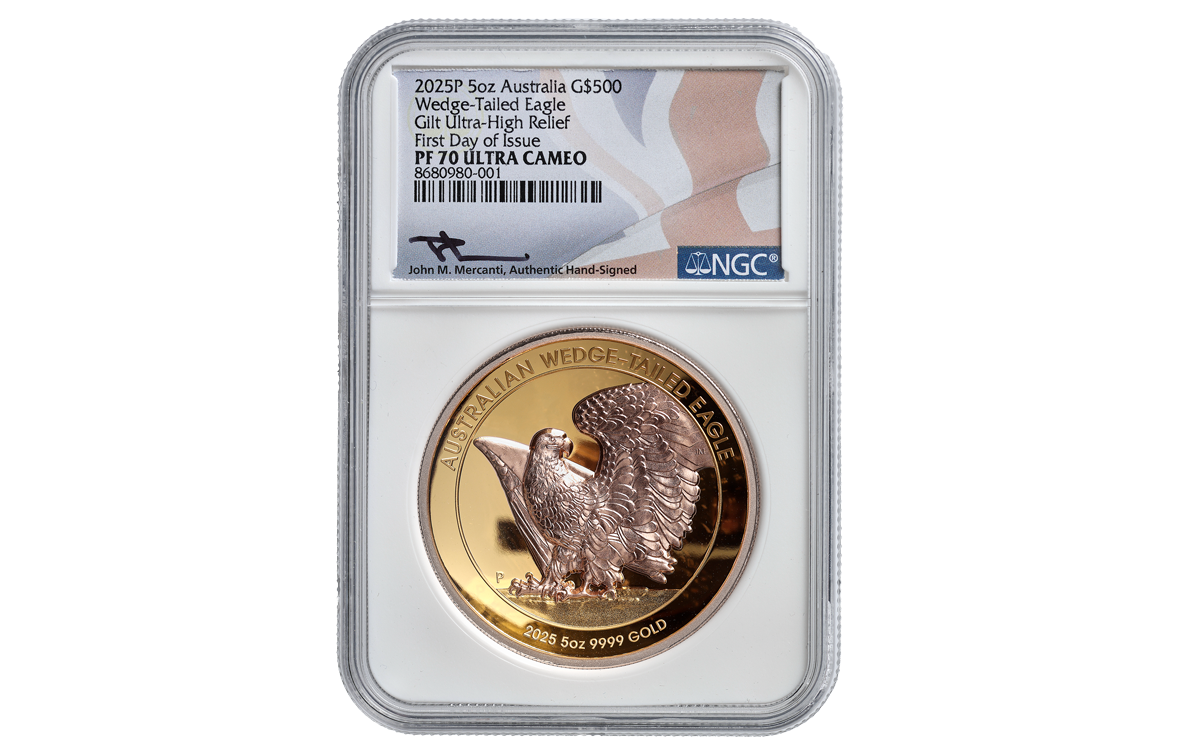 2022 Fiji $5 1-oz Gold Welsh Dragon Proof NGC PF70UC FDI w/BC