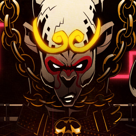 デジモン・ジントリック「スサノオモン」 - GODTAIL