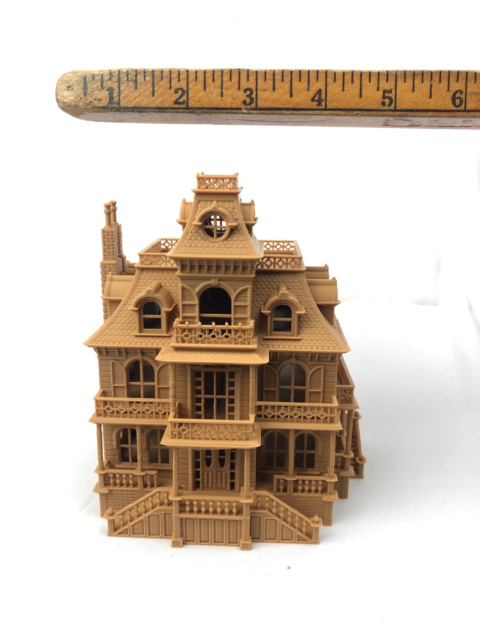 Miniature Victorian Collection #4 - Brown Haunted Mansion