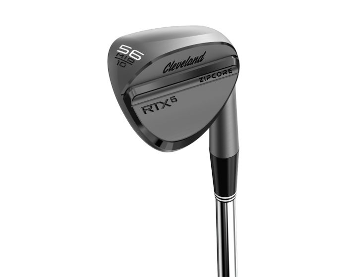 Cleveland RTX 6 ZipCore Black Satin Mid Wedge | Golf Avenue