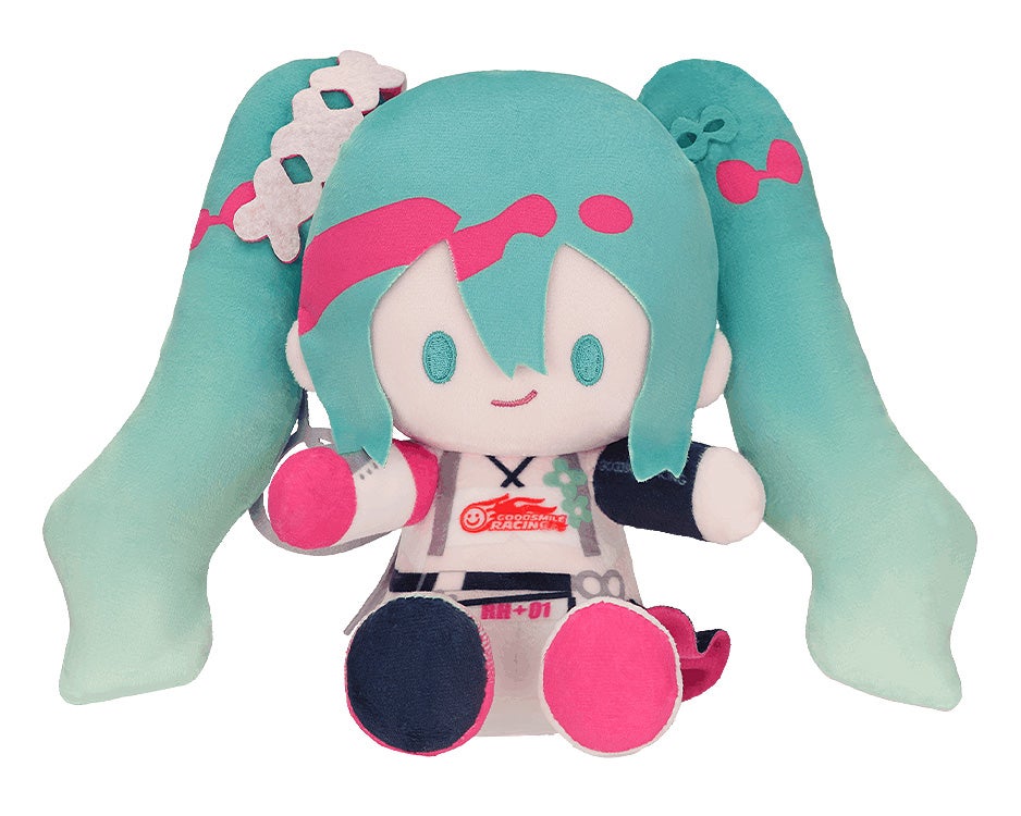 初音ミク レーシングVer. 2025 ぬいぐるみセット｜グッドスマイル