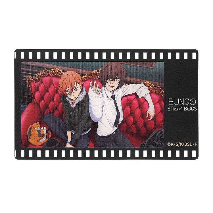 文豪ストレイドッグス フィルム風クリアカードセット 太宰治&中原中也