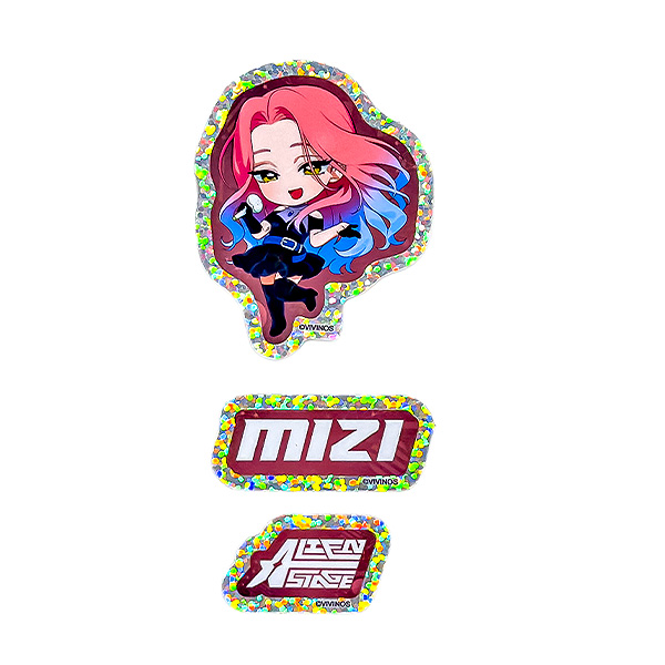ALIEN STAGE Nendoroid Plus Holographic Sticker Set Mizi/Sua/Till