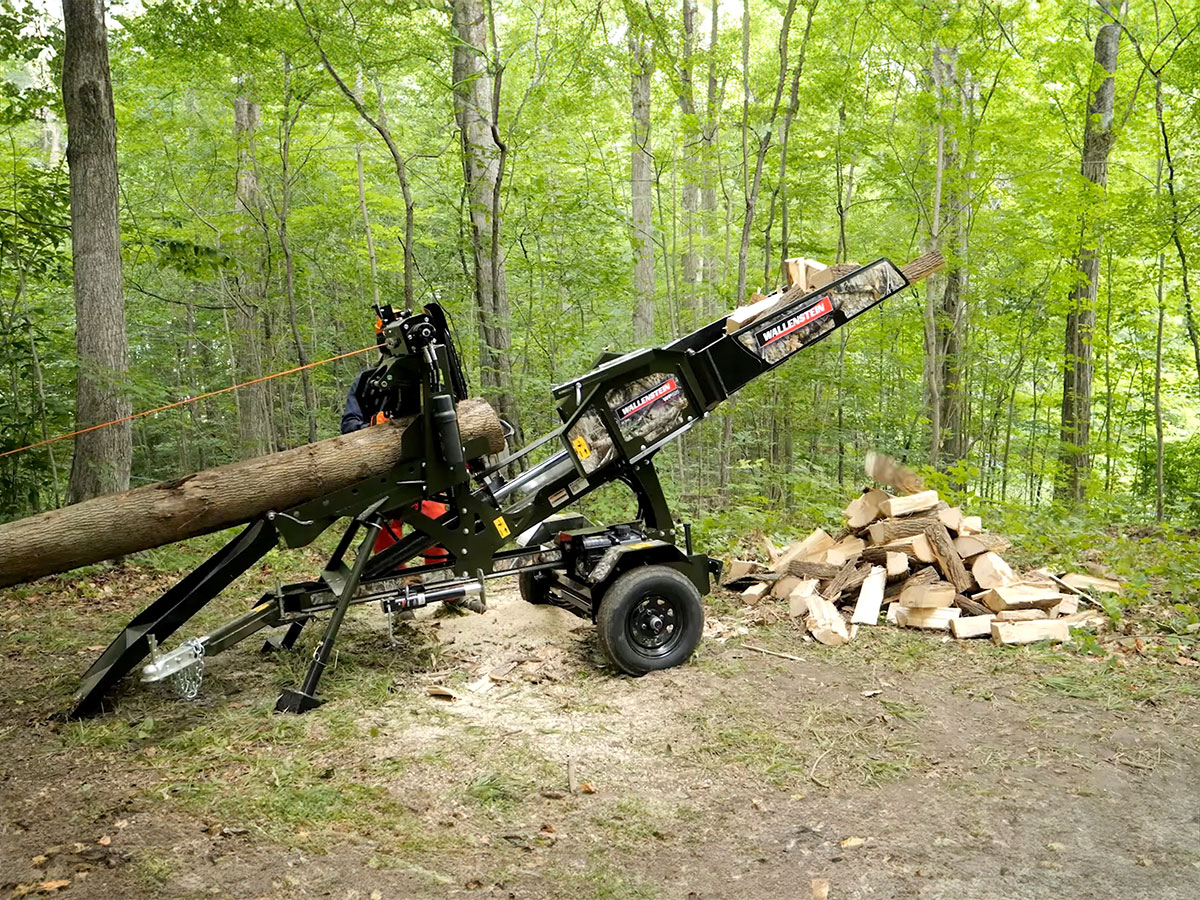 20-Ton Firewood Processor, Towable | Wallenstein