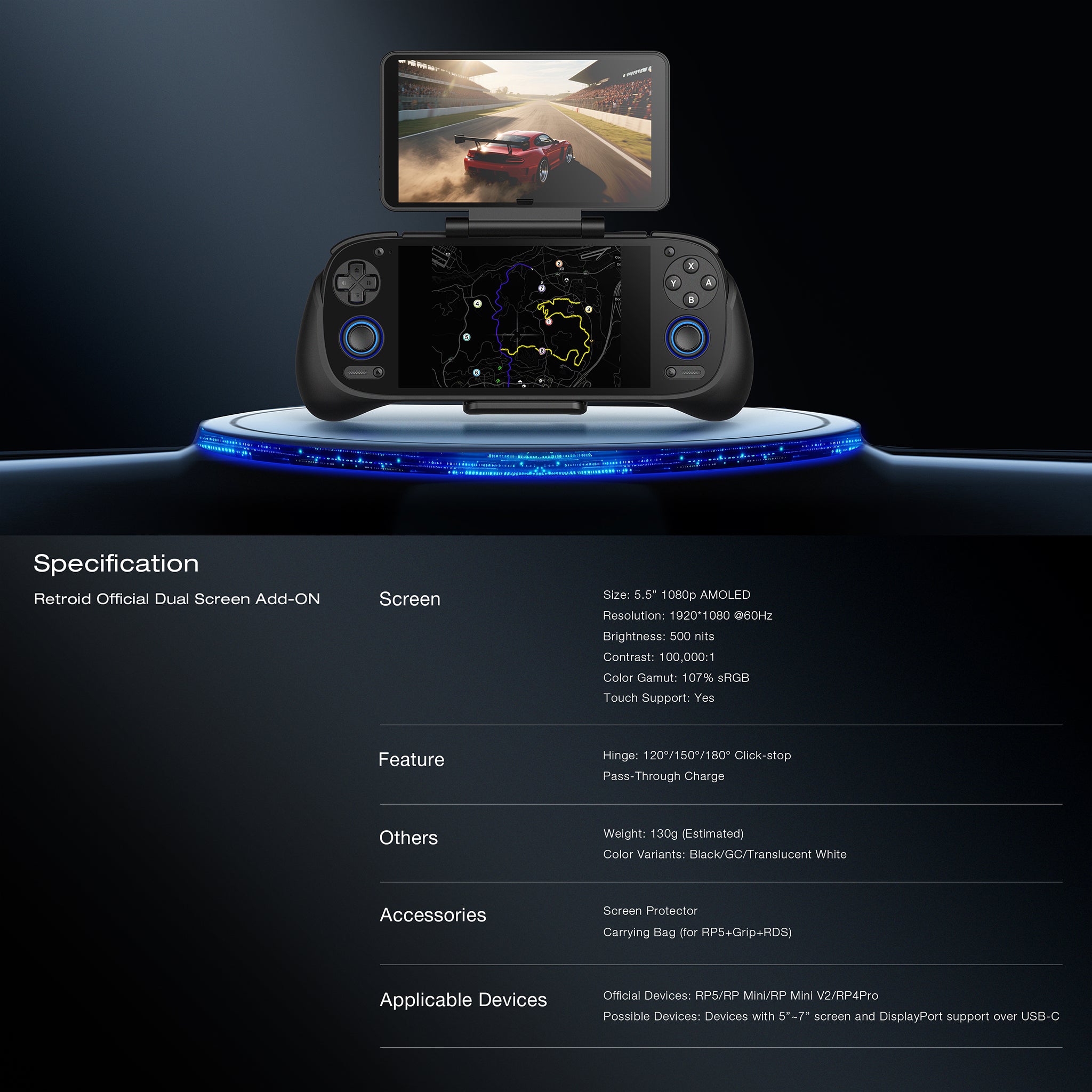 Retroid Dual Screen Add-on – Retroid Pocket