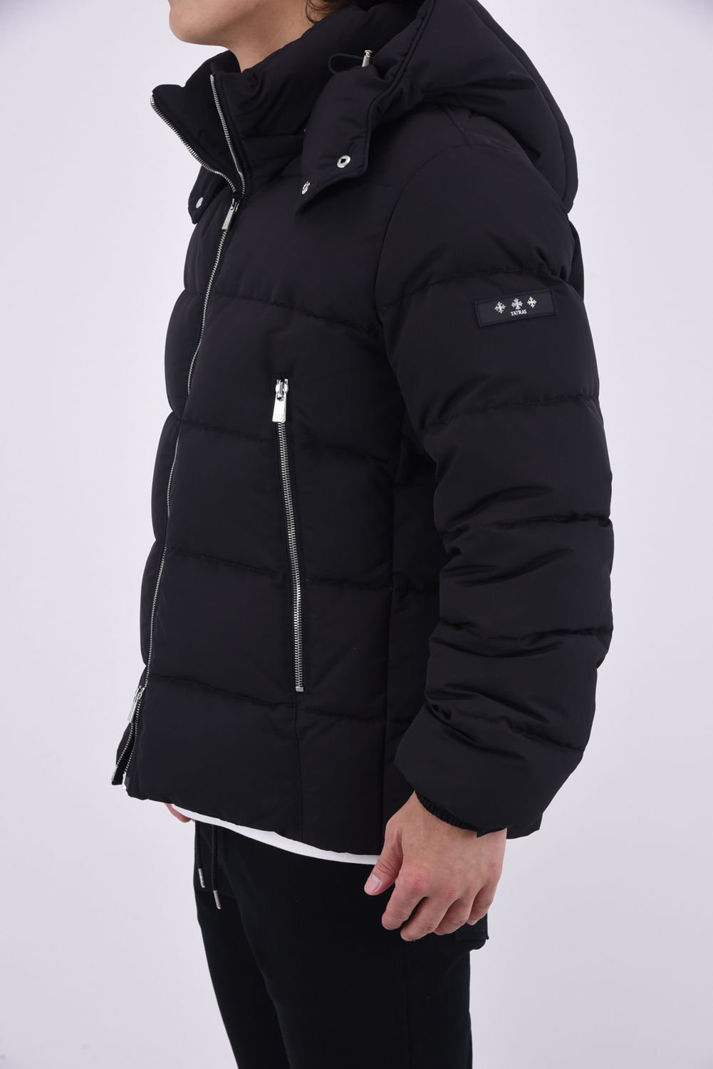 TATRAS - DINANDO (ディナンド) / ウールナイロン フーデッド ダウン