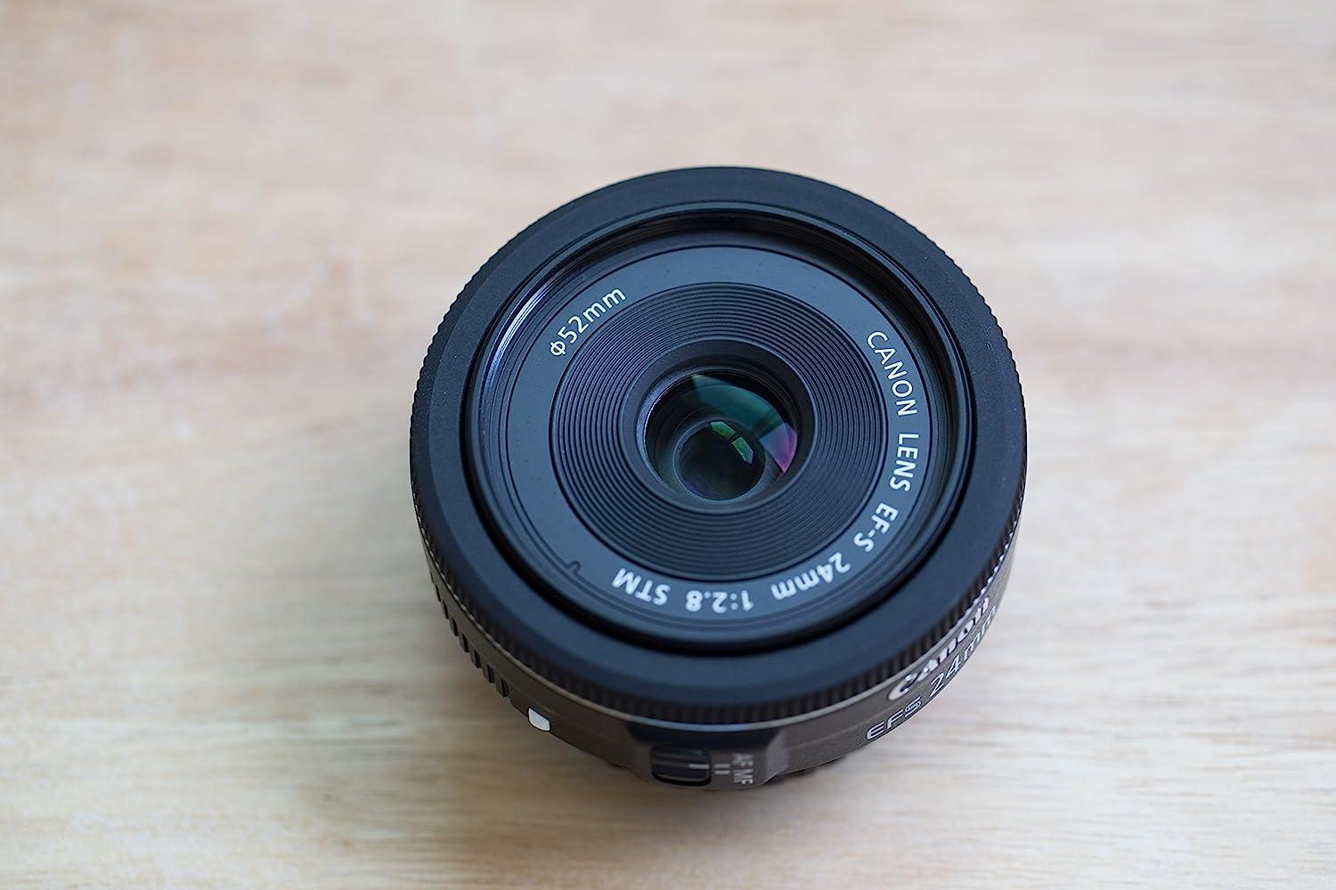 Canon EF-S 24mm f/2.8 STM Lens - Compact and Sharp | Lens Only