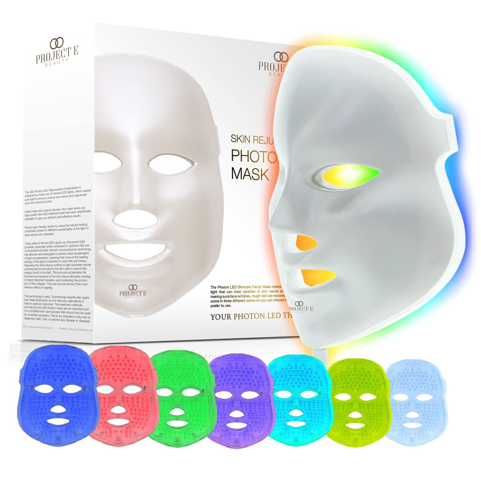 Project E Beauty LED Photon Mask | Red Blue Light Therapy Anti