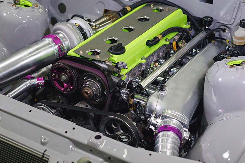 インテークマニホールド 1JZ-GTE 6本インジェクター - GCG TURBOS