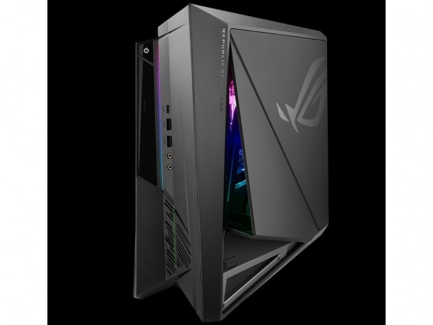 Core i7-8700とGTX 1080を搭載するスリムゲーミングPC、ASUS「ROG