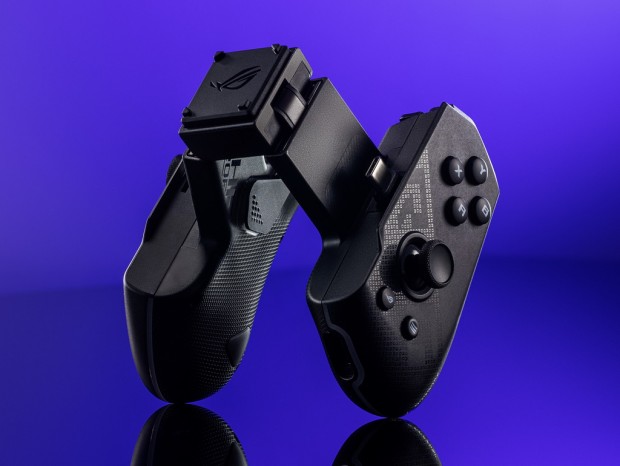 ASUS、コンソールグレードの操作性をもつスマホ用折りたたみ