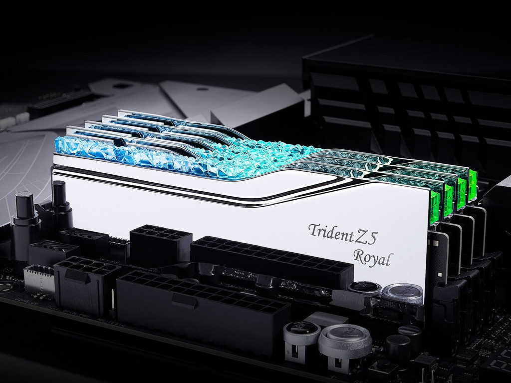 宝石をイメージしたDDR5メモリ、G.SKILL Trident Z5 Royalシリーズが6