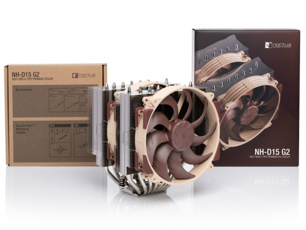 Noctua、NF-A14x25r G2 PWM搭載の新フラッグシップCPUクーラー「NH-D15