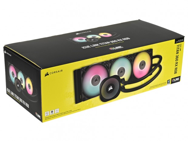 見た目と冷却性能が進化。CORSAIR最新AIO水冷「iCUE LINK TITAN 360 RX