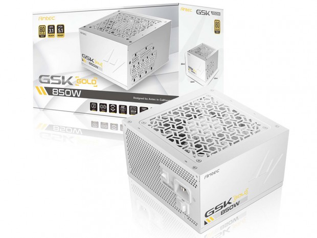 ボディもケーブルもホワイト仕様のATX 3.1規格電源ユニット、Antec