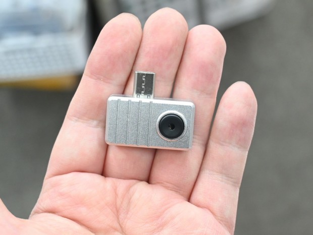 アキバ取材班) 最大400℃まで撮影できるスマホ対応のType-Cサーモカメラ