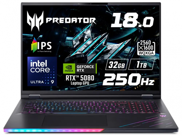 エイサー、Core Ultra 9とGeForce RTX 50シリーズを搭載したハイエンド