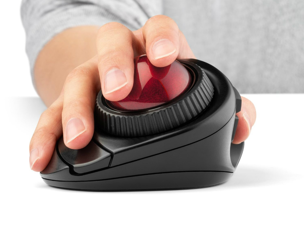 40mmボール採用のワイヤレストラックボール、Kensington「Orbit Fusion