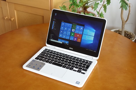 Inspiron 11 3000シリーズ(3168)2-in-1レビュー:液晶を360度回転させる