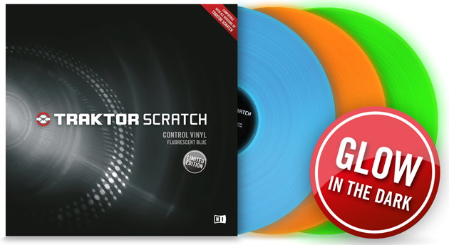 New Glow In The Dark vinyl for Traktor Scratch released