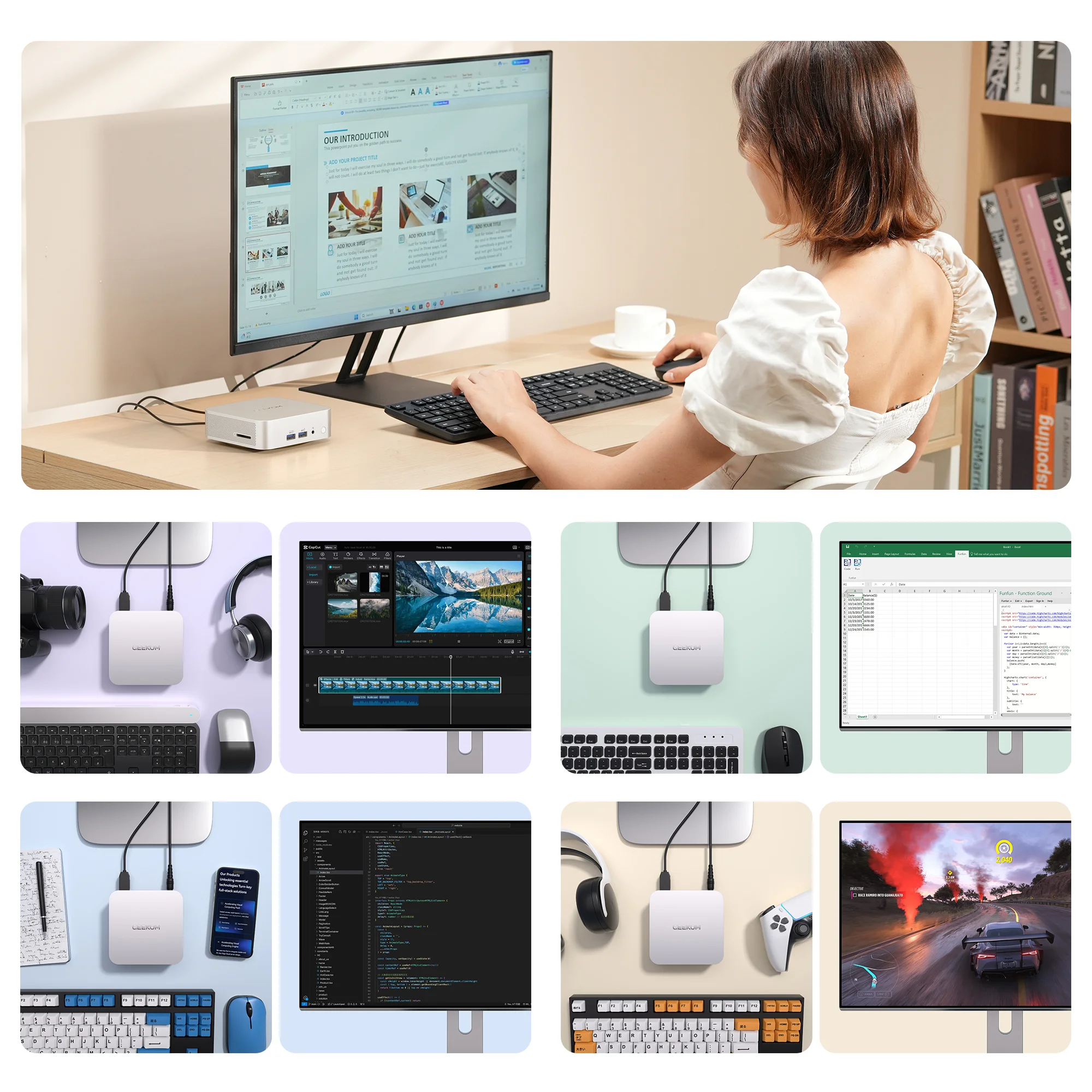 GEEKOM A6 Budget Mini PC - AMD Ryzen 7 6800H & Radeon 680M GPU