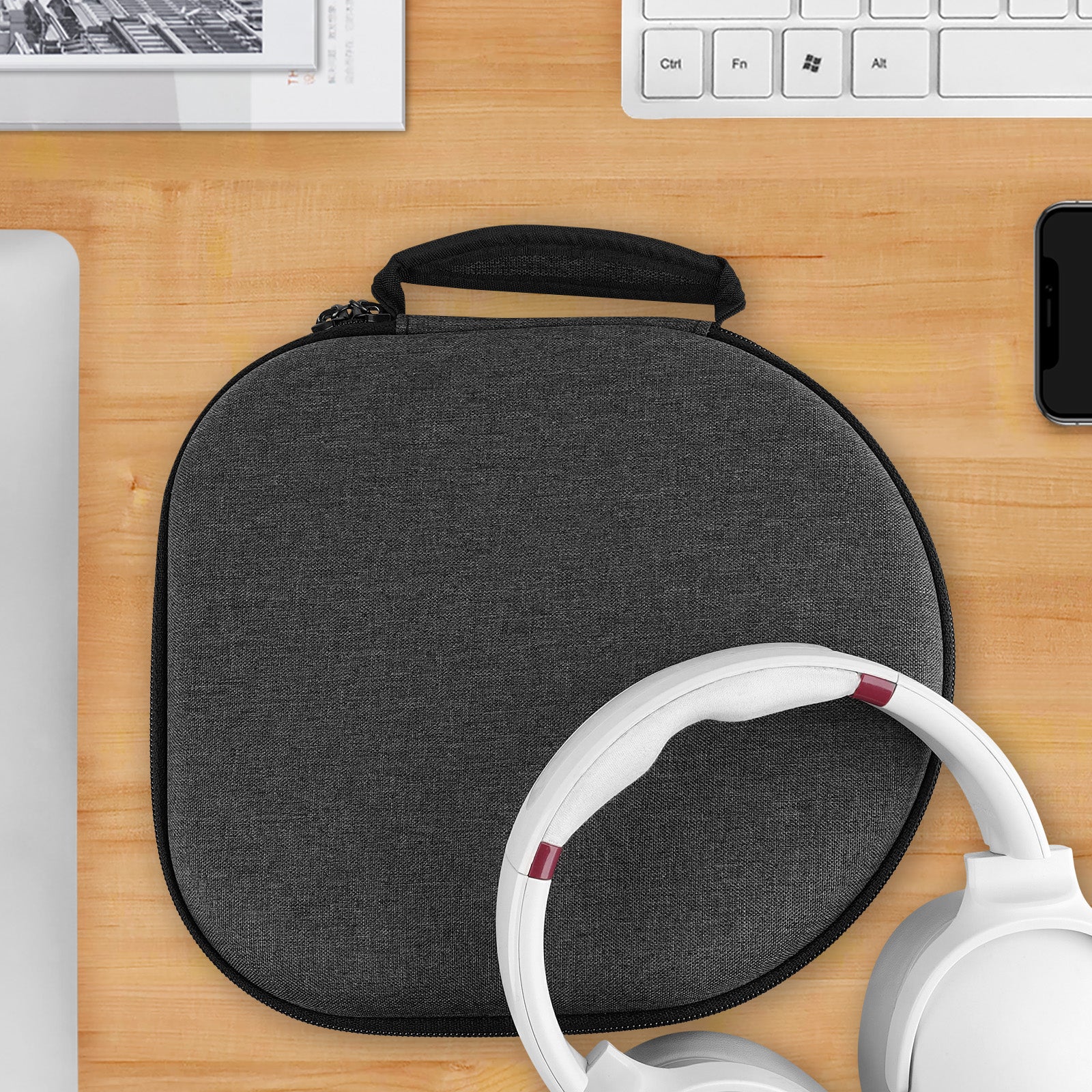 Geekria ケース Shield ヘッドホンケース 互換性 ハードケース 旅行用