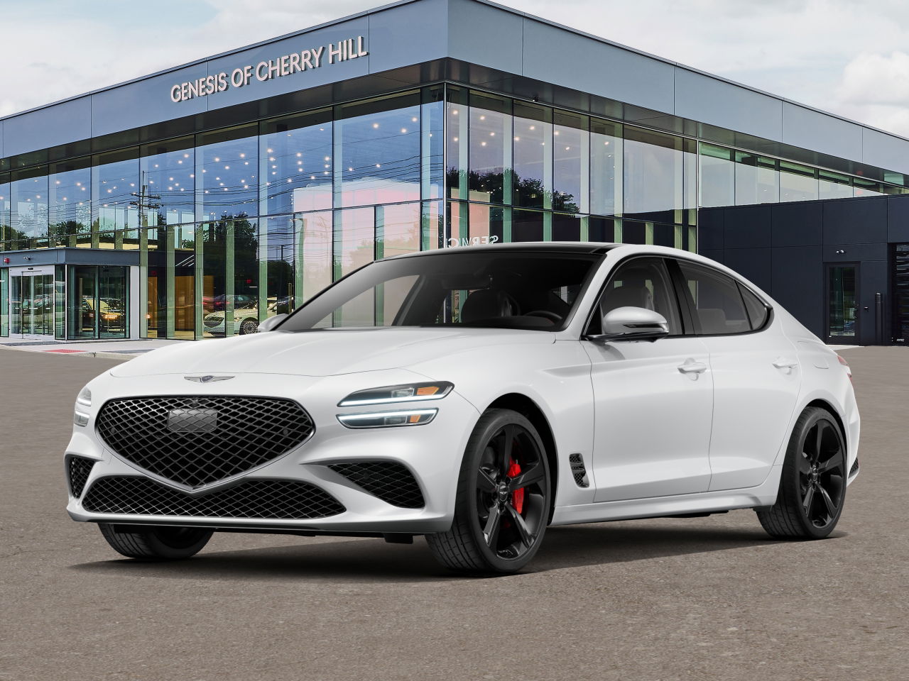 New Alta White 2026 Genesis G70 3.3T Sport Prestige for Sale in