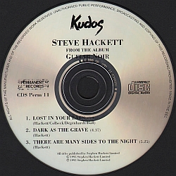 Steve Hackett - Recording Compendium, Part 6: 1990 - 1994