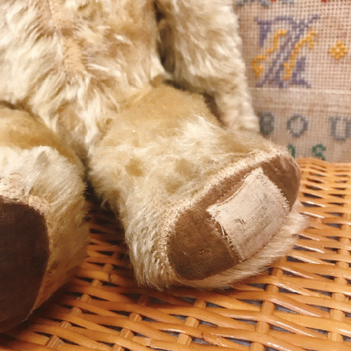 チャドバレー 1940〜50's 大きなグラスアイのテディベア｜「GENIO