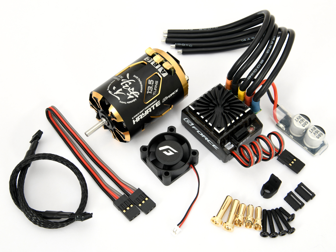 ドリフト用ブラシレスモーター&ESCコンボ 不知火 Shiranui & BLC90